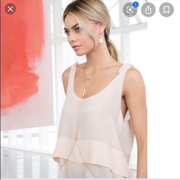 Kendra Scott ‘James’ 14K Gold Plate Body Chain - Picture 2 of 6